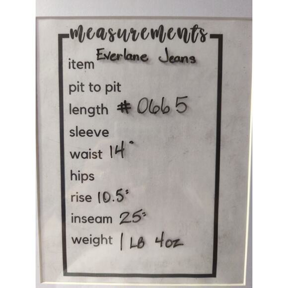 Everlane Jeans Woman's 29 The Hi Rise Washed Black‎ Ankle Basic Casual Stretch - Picture 12 of 13